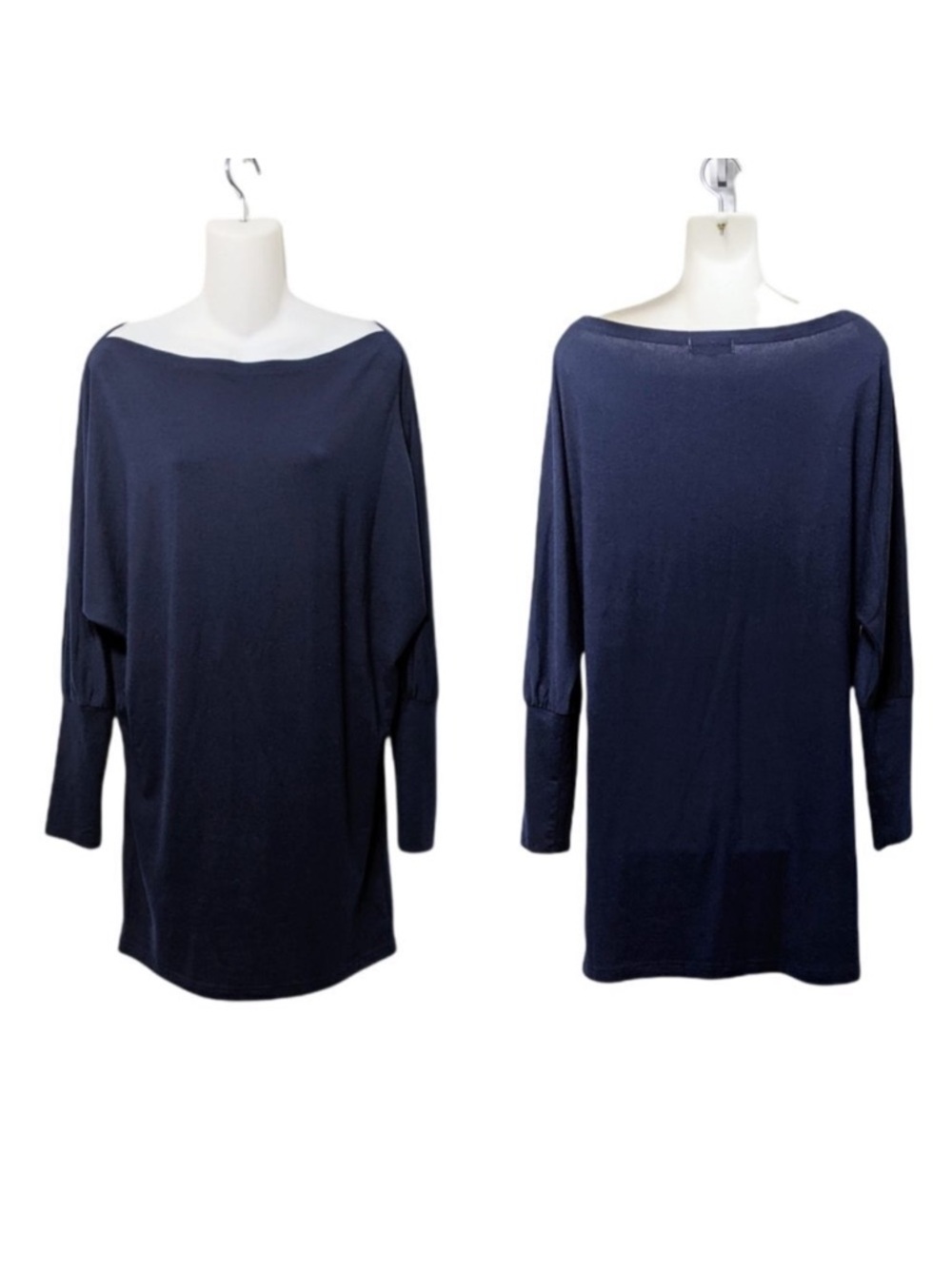 NWT C+D+M Boat Neck Long Sleeve Dress M